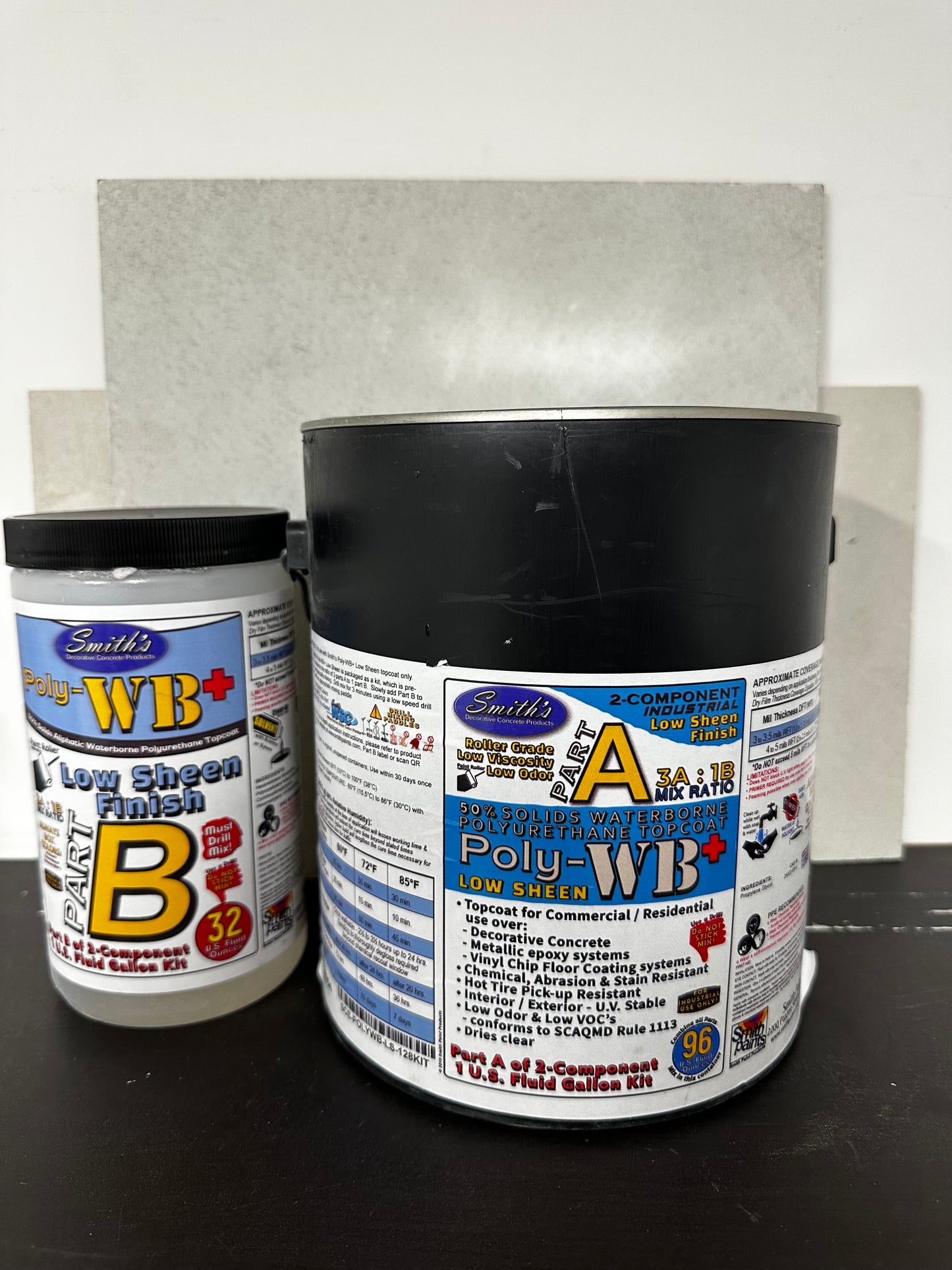 Poly WB Two component water based extra strength Polyurethane - 5 Star Finishes Ltd