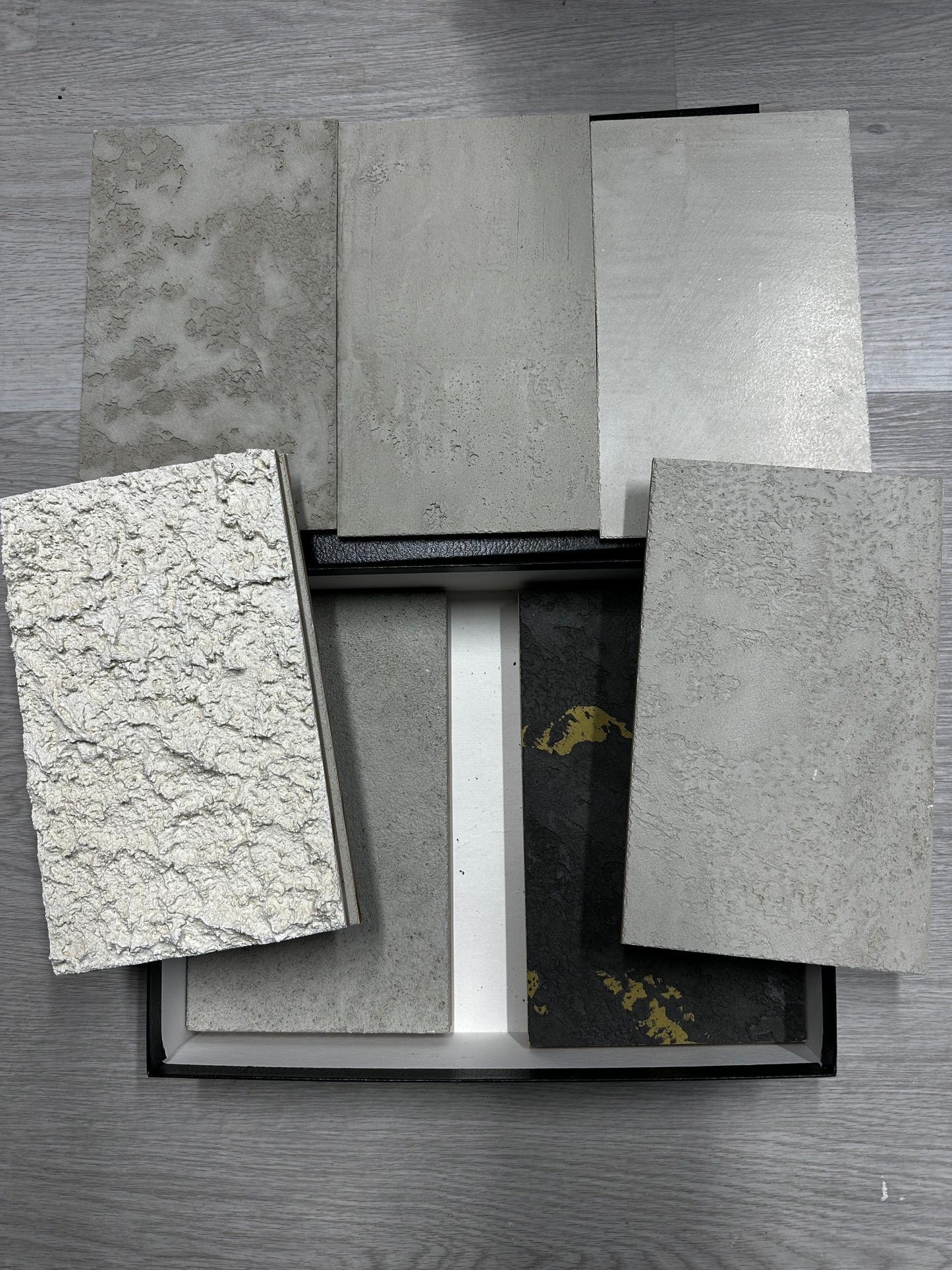 Concrete-Look Sample Box - 5 Star Finishes Ltd