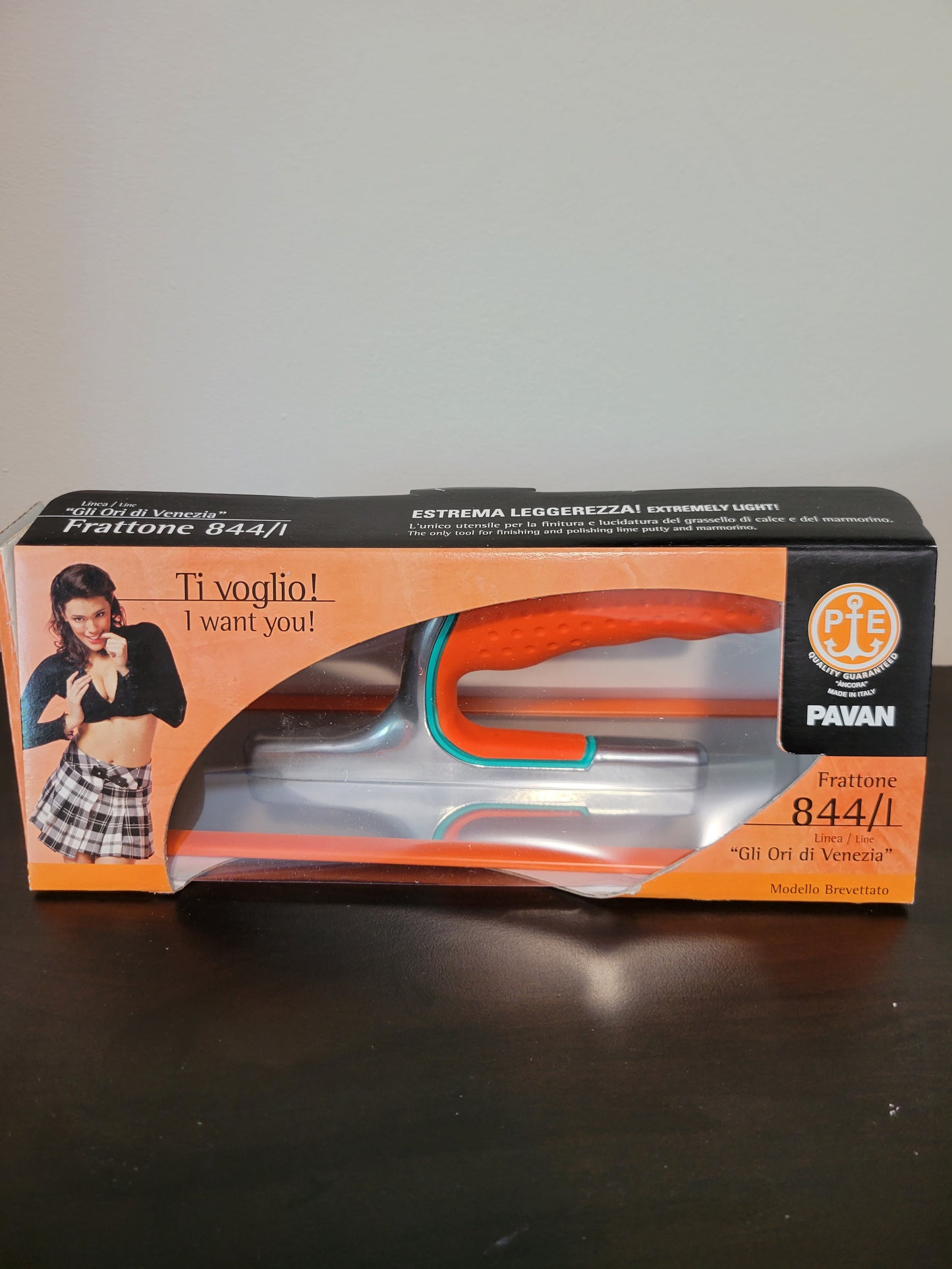 Medium Pavan Italian Inox burnishing trowel - 5 Star Finishes Ltd