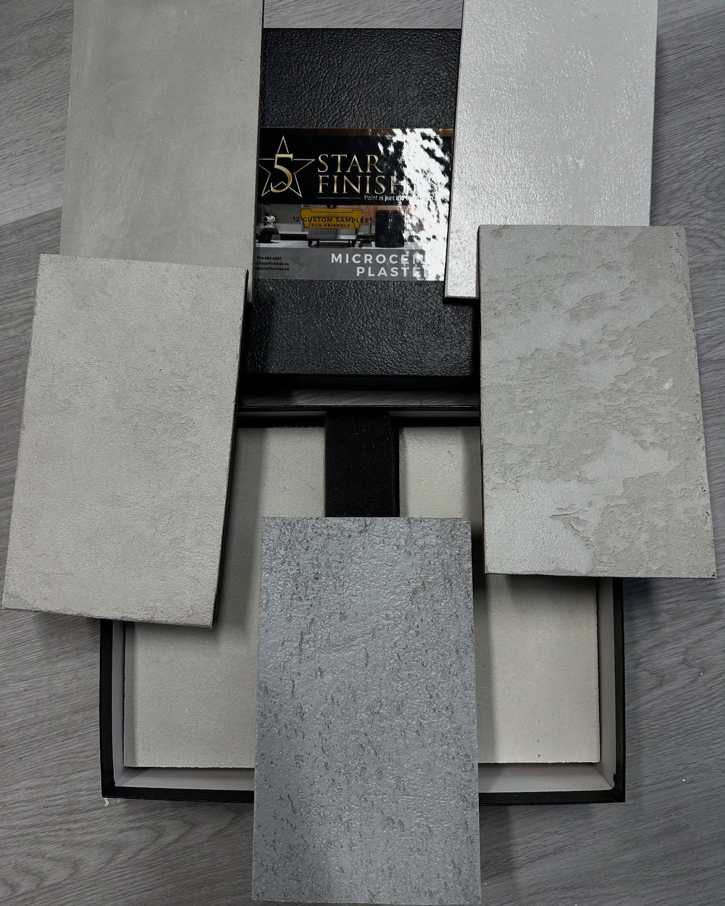 Microcement Sample Box