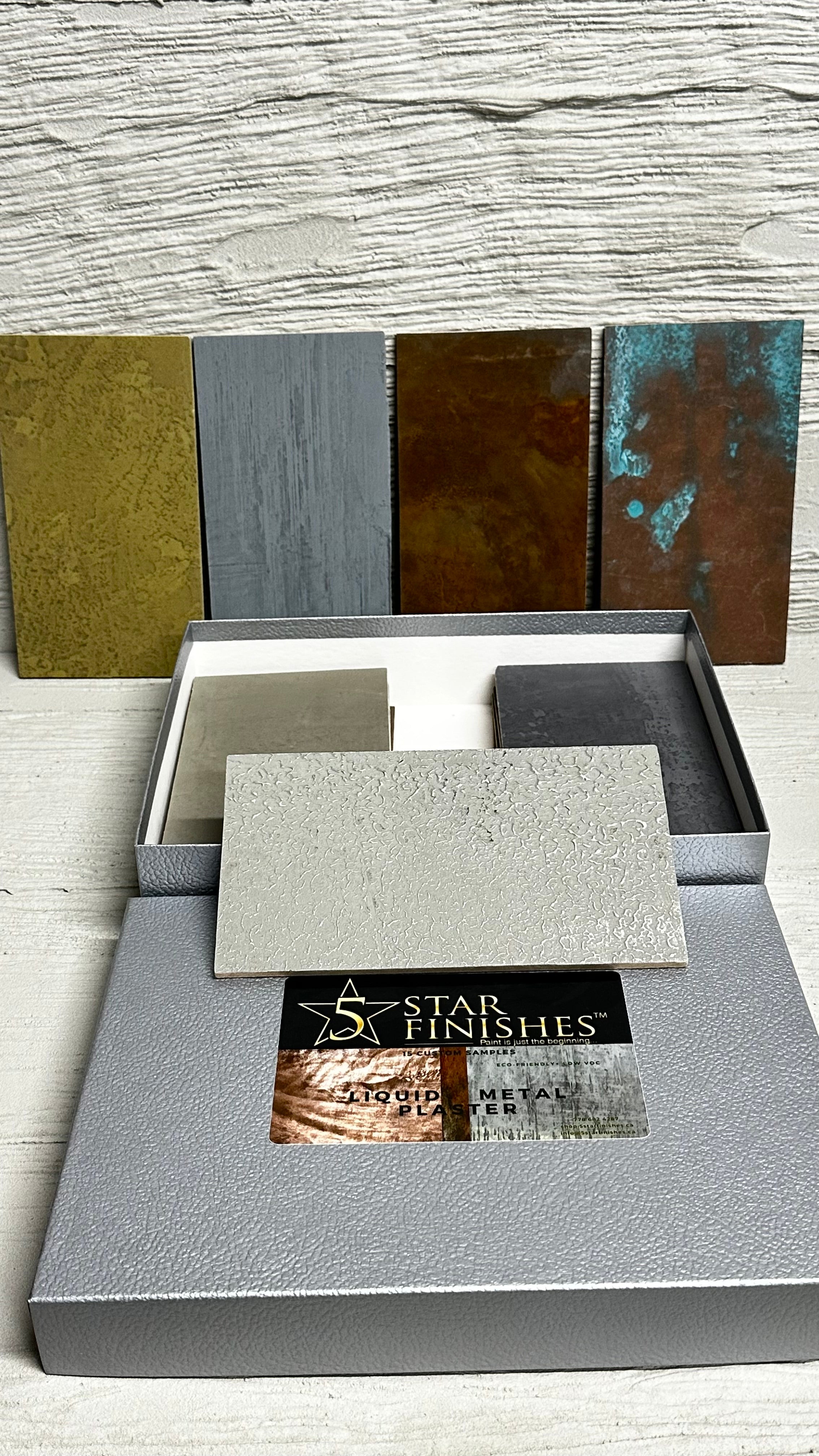 Liquid Metal Sample Box – 5 Star Finishes Ltd